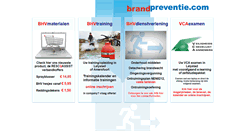 Desktop Screenshot of brandpreventie.com